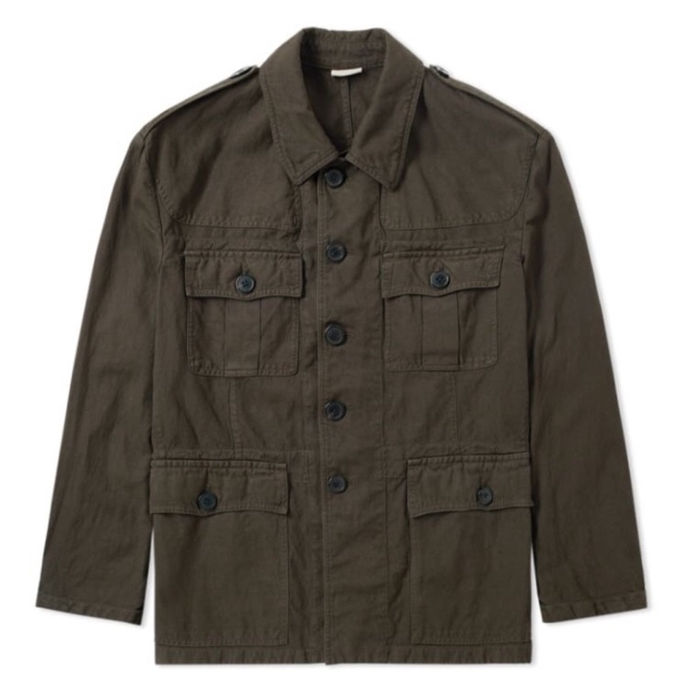 New Dries Van Noten sz 54 "Baez" military jacket